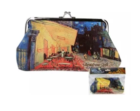 Большой кошелек В. Ван Гог. Кафе на террасе ночью, 19.5x10 см Carmani 