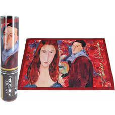 Настольный коврик А. Модильяни. Жанна Эбютерн, 29,5x40  см, Carmani