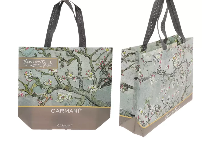Carmani Сумка  - В. Ван Гог, Цветы миндаля 33x25x10cm 021-9061