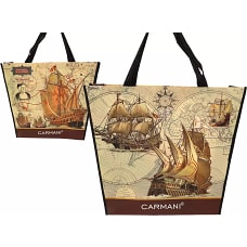 Carmani Сумка через плечо - Исторические морские путешествия 46x11x38 см 021-9020