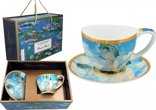 Carmani Чайная пара "Vanessa. К. Моне, Дама с зонтиком", 350 мл