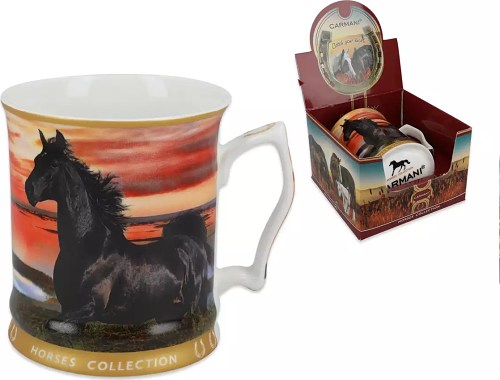 Carmani Кружка "Лошади", 480 мл