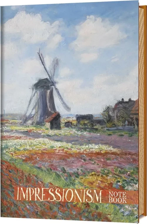 Записная книжка Импрессионизм Notebook (Моне, мельница)