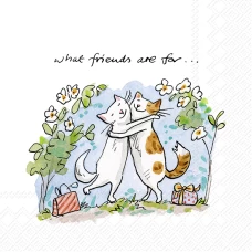 IHR Коктейльные салфетки  CATS FRIENDS