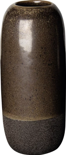 Ваза керамическая коричневая, 8,5x20,5 см, V 2530, IHR 
