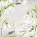 IHR Коктейльные салфетки Подснежники, 25x25 см, C 986566