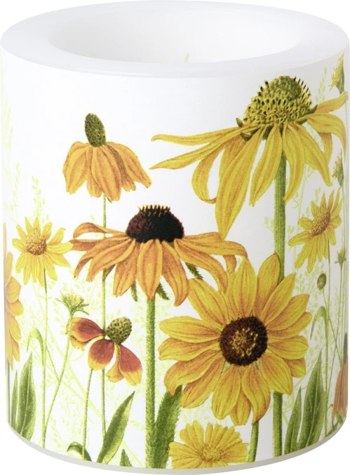 IHR Свеча парафиновая Календула, 9x10,5 см, CKM 989700