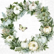 Обеденные салфетки 33Х33 PUMPKIN WREATH  L1012360