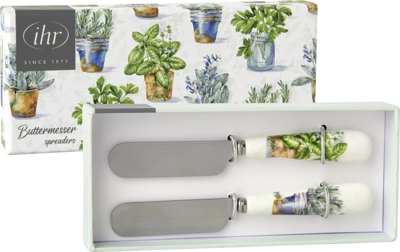 Набор из двух ножей для масла "Aromatic Herbs"