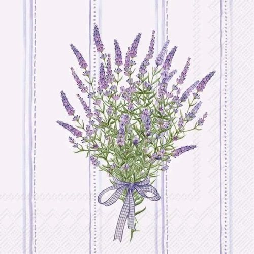Салфетки Бумажные "Lavender Harmony Light Lilac", 33х33