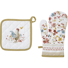 Набор прихваток и рукавиц для духовки 