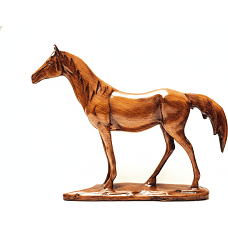 СТАТУЭТКА КОНЬ КОРИЧНЕВЫЙ 