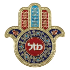 ART Judaica Магнит Хамса, разноцветный, 6 см.