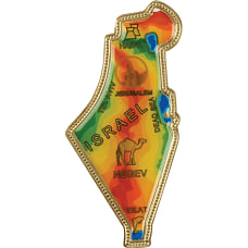 ART Judaica Магнит Карта Израиля, 7 см.