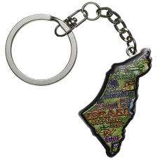 ART Judaica Брелок Карта Израиля, 5 см.