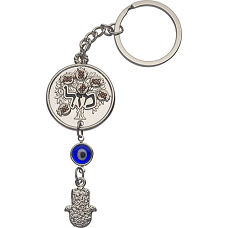 ART Judaica Металлический Брелок Маленькие Гранаты, 8 см.