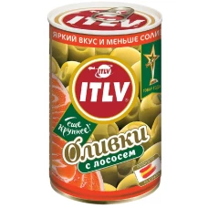 Оливки с лососем 