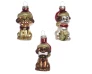 Kaemingk Игрушка новогодняя из стекла Собачка, 3x3.5x7см, 3 вида