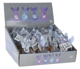 Koopman Подвеска Ангел с подсветкой LED, 11 см., 4 дизайна