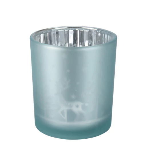 Koopman Стеклянный подсвечник, 7.1x7.8 см, 2 вида