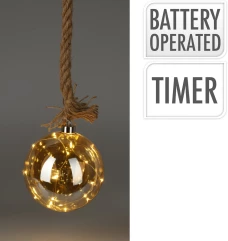 Koopman Подвесное украшение Шар LED, 15 см