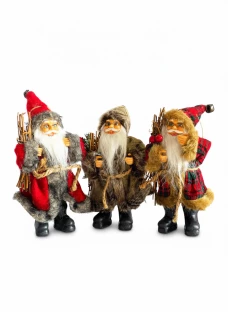 Koopman Санта Клаус 10X6X18см, 2 дизайна:красный и коричневый