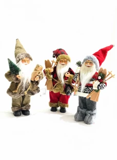 Koopman Санта Клаус  20X10X30см,  2 дизайна:красный и коричневый