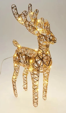 Koopman Светодиодное украшение Олень, 34 см