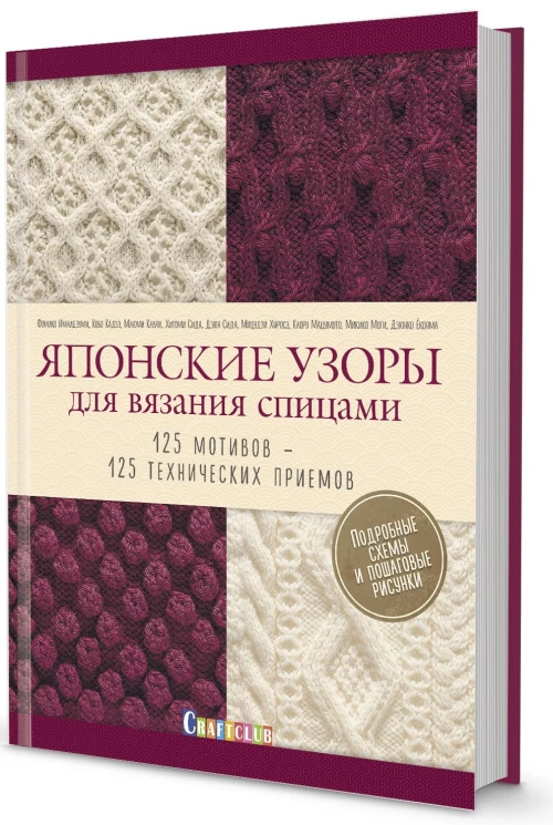 Контэнт.Craft.Японские узоры для вязания спицами.125 мотивов-125 технических приемов (16+)