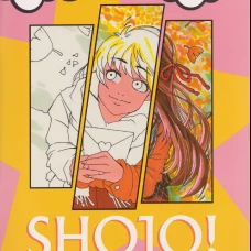 Shojo!Нарисуй героев манги маркерами.Пособие и шаблоны для раскраш.(розовая.)