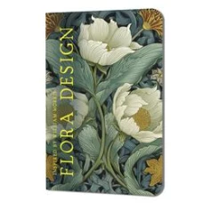 Блокнот Flora Design:Inspired by William Moppis (белые цветы)