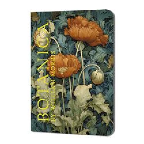 Блокнот BOTANICA by William Morris (красные маки)
