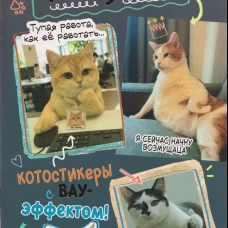 Наклейки Мяумемы:Котостикеры с ВАУ-эффектом!