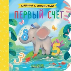 Книжка с окошками. Первый счёт
