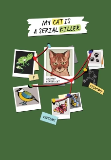 Блокнот My Cat Is a Serial Killer (А5 144 стр. рыжий кот)