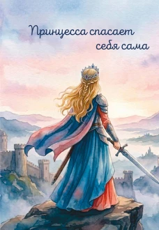 Принцесса спасает себя сама. Ежедневник недатированный (А5 72 л.)