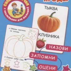 Овощи, фрукты, ягоды. 100 развивающих заданий