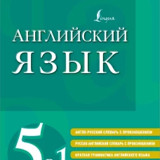 Английский язык. 5 в 1: англо-русский и русско-английский словари с произношением, краткая грамматика английского языка, идиомы, фразовые глаголы