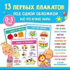 13 первых плакатов под одной обложкой. Всё что нужно знать. 0&mdash;3 года