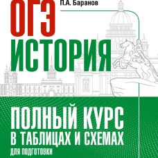 ОГЭ. История. Полный курс в таблицах и схемах для подготовки к ОГЭ