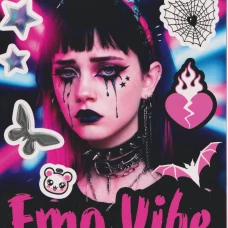 Стикербук Emo Vibe