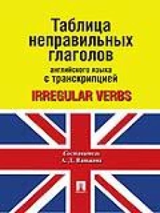Таблица неправильных глаголов англ.яз.с транскрипцией