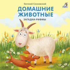 Книжки - картонки. Загадки - рифмы. Домашние животные