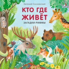 Книжки - картонки. Загадки - рифмы. Кто где живёт
