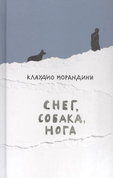 Снег,собака,нога