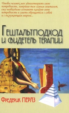 Гештальтподход и свидетель терапии. Перлз Ф.С.