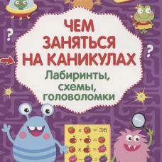 Чем заняться на каникулах? Лабиринты, схемы, головоломки. Вып.2