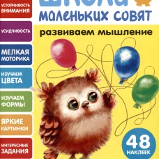 Школа маленьких совят 2+ Развиваем мышление