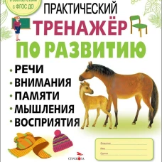 Практический тренажер по развитию речи, внимания. Выпуск 2. Рабочая тетрадь