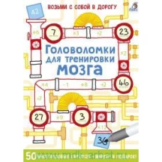 Головоломки для тренировки мозга : 50 многоразовых карточек